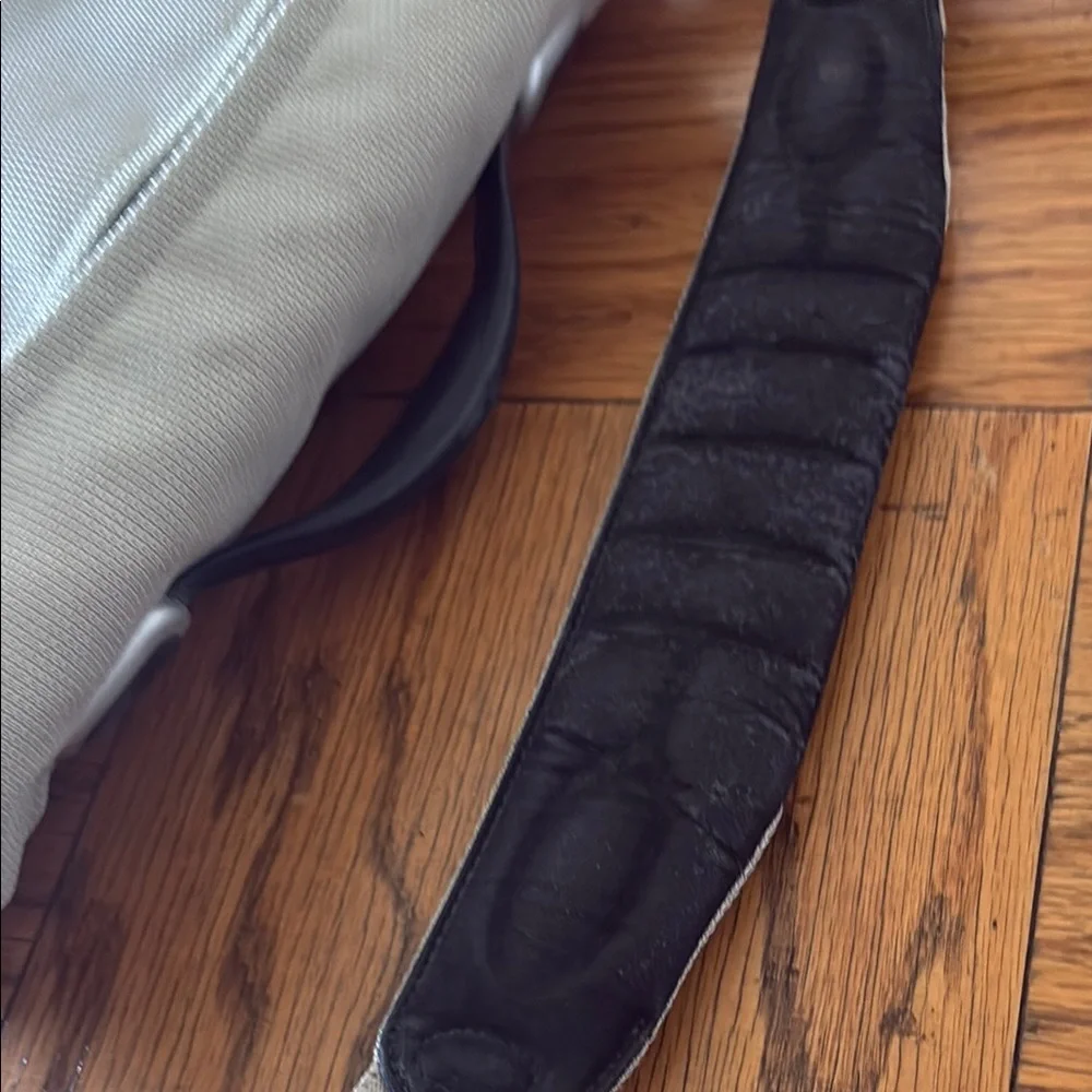 Tumi Gray/Silver Messenger Bag with Modern Design and Durable Material